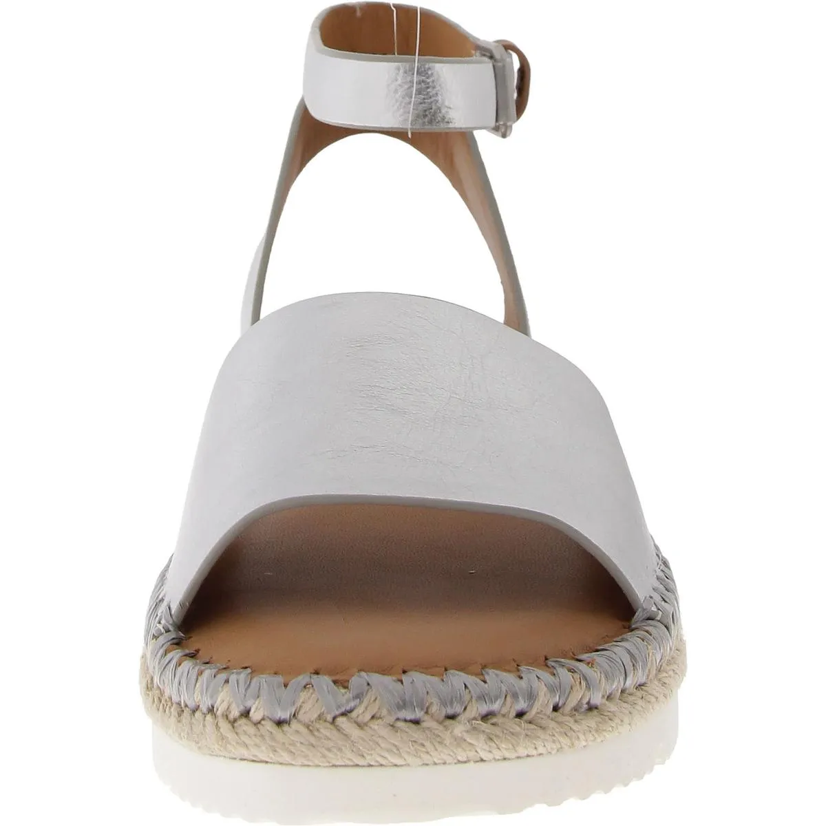 Lucille Womens Buckle Leather Slingback Sandals