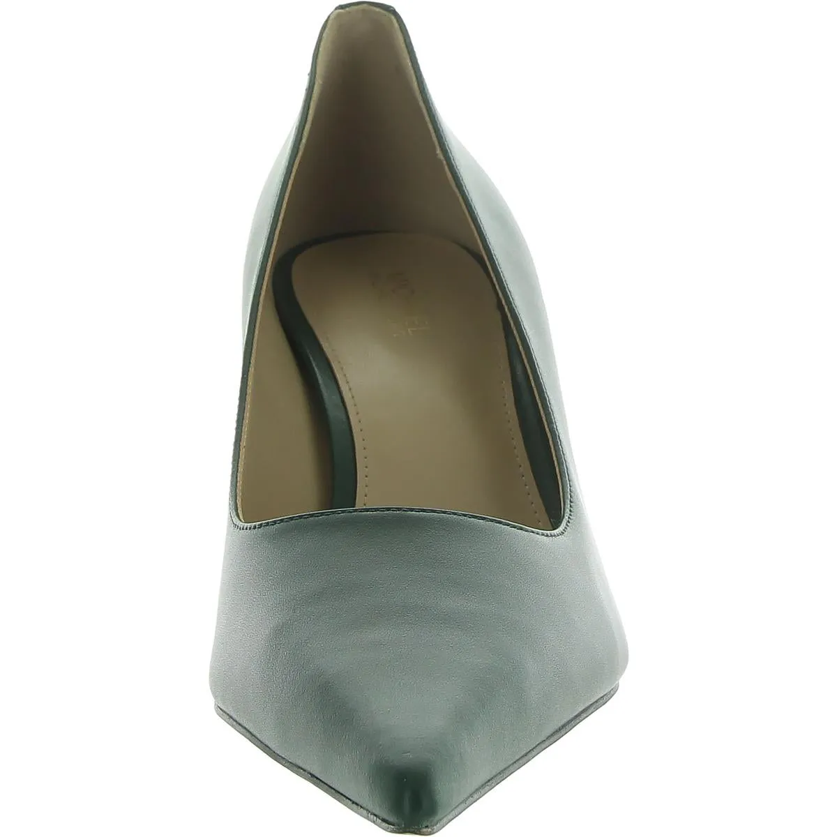 Luna Mid Womens Leather Slip-On Pumps