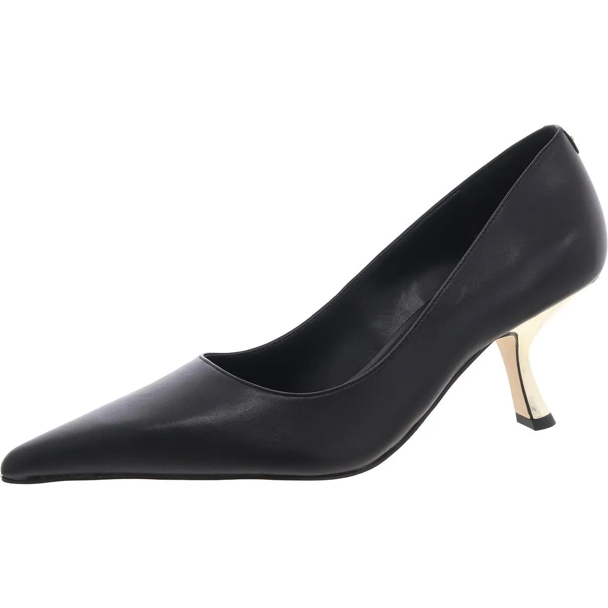 Luna Mid Womens Leather Slip-On Pumps