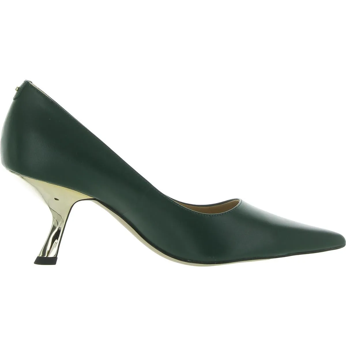 Luna Mid Womens Leather Slip-On Pumps