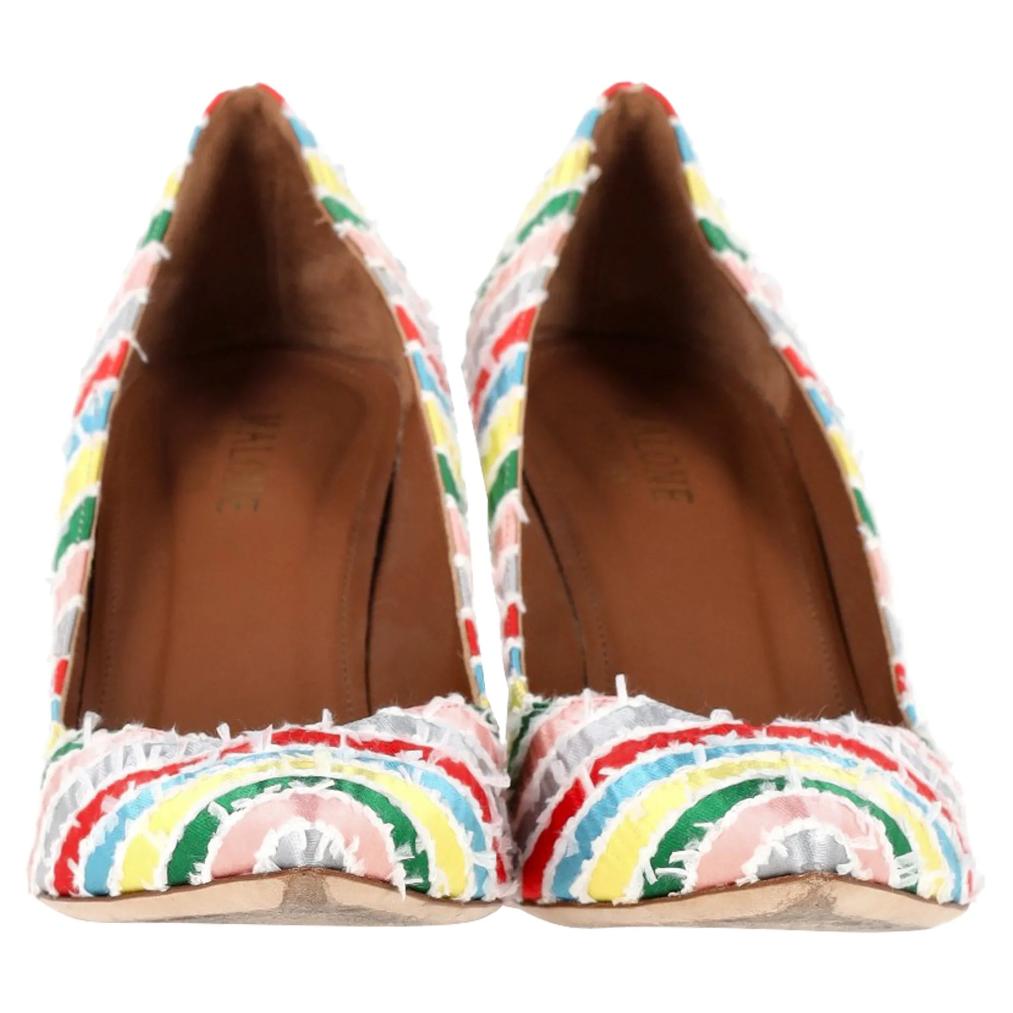 Malone Souliers Brenda Pumps in Multicolor Canvas