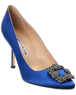 Manolo Blahnik Hangisi 90 Satin Pump