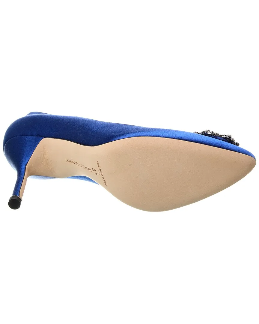 Manolo Blahnik Hangisi 90 Satin Pump