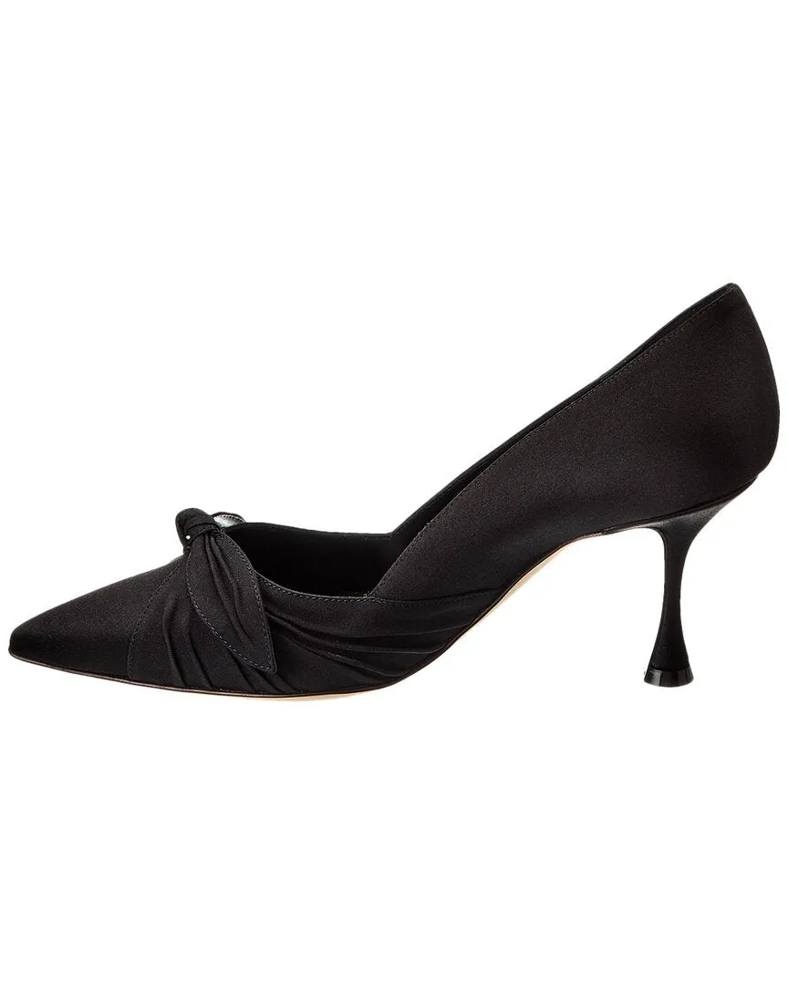 Manolo Blahnik Terka 70 Satin Pump