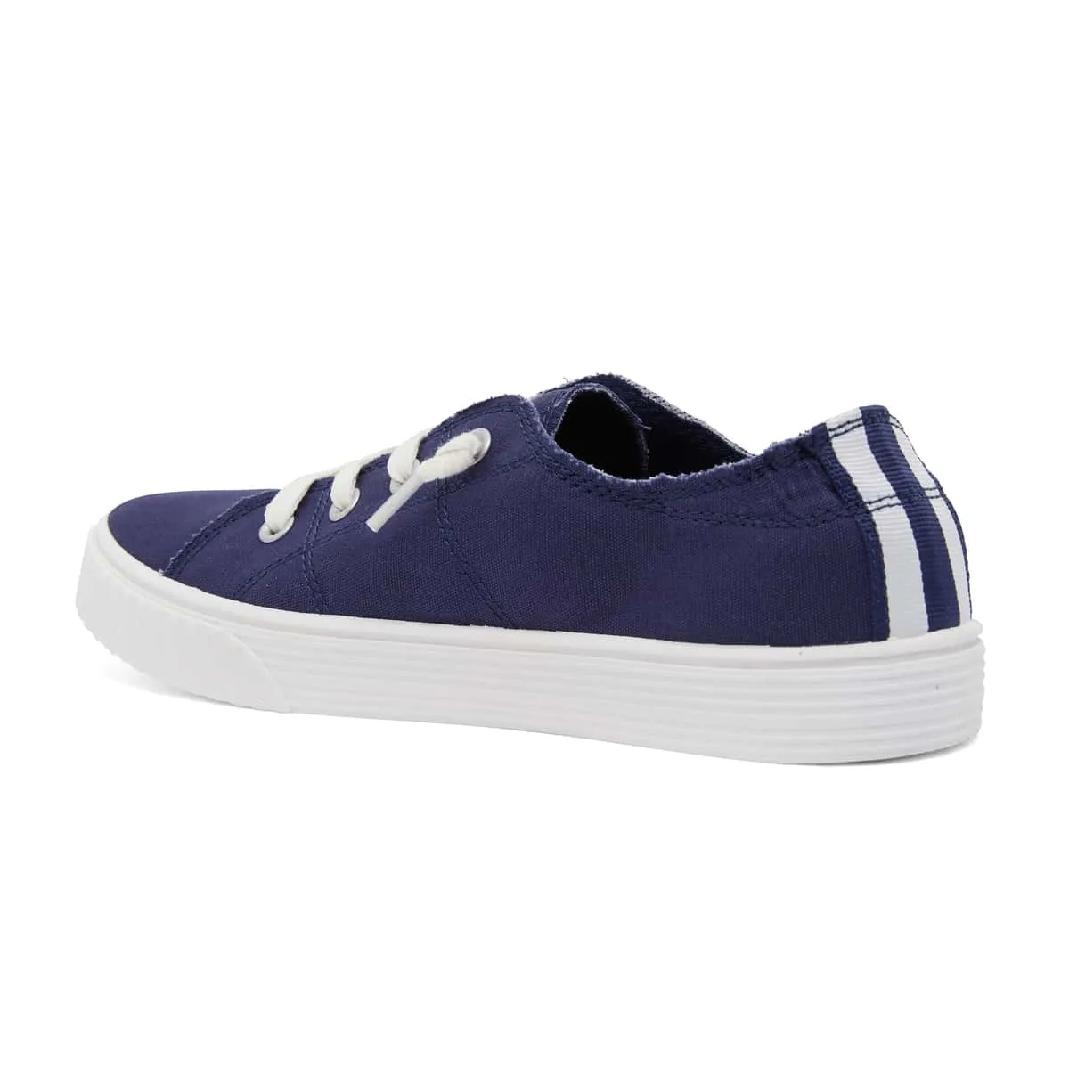 Mara Sneaker in Navy Canvas