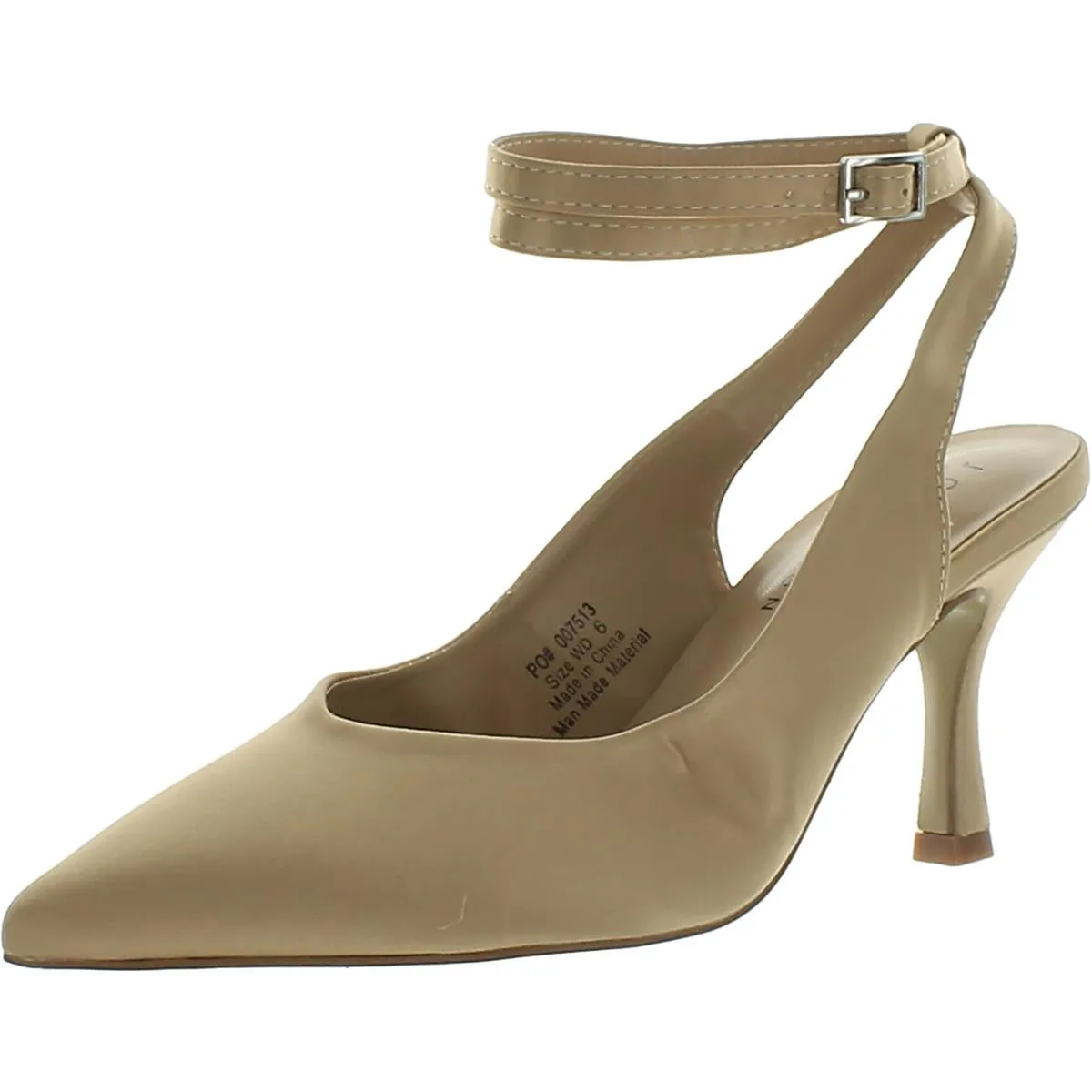 MARCELLA Womens Satin Upper Satin Kitten Heels