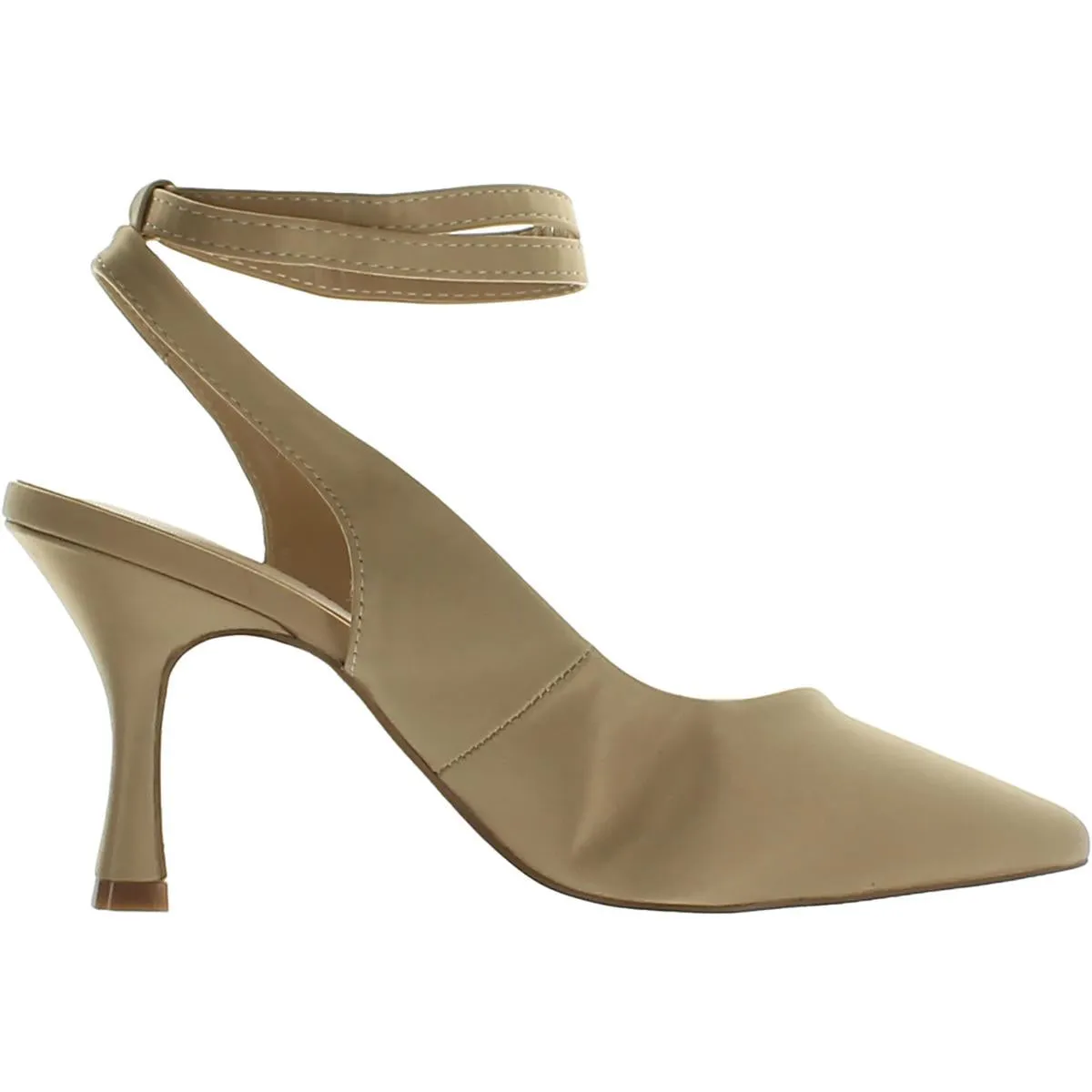 MARCELLA Womens Satin Upper Satin Kitten Heels