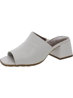 MARLA Womens Leather Mule Sandals