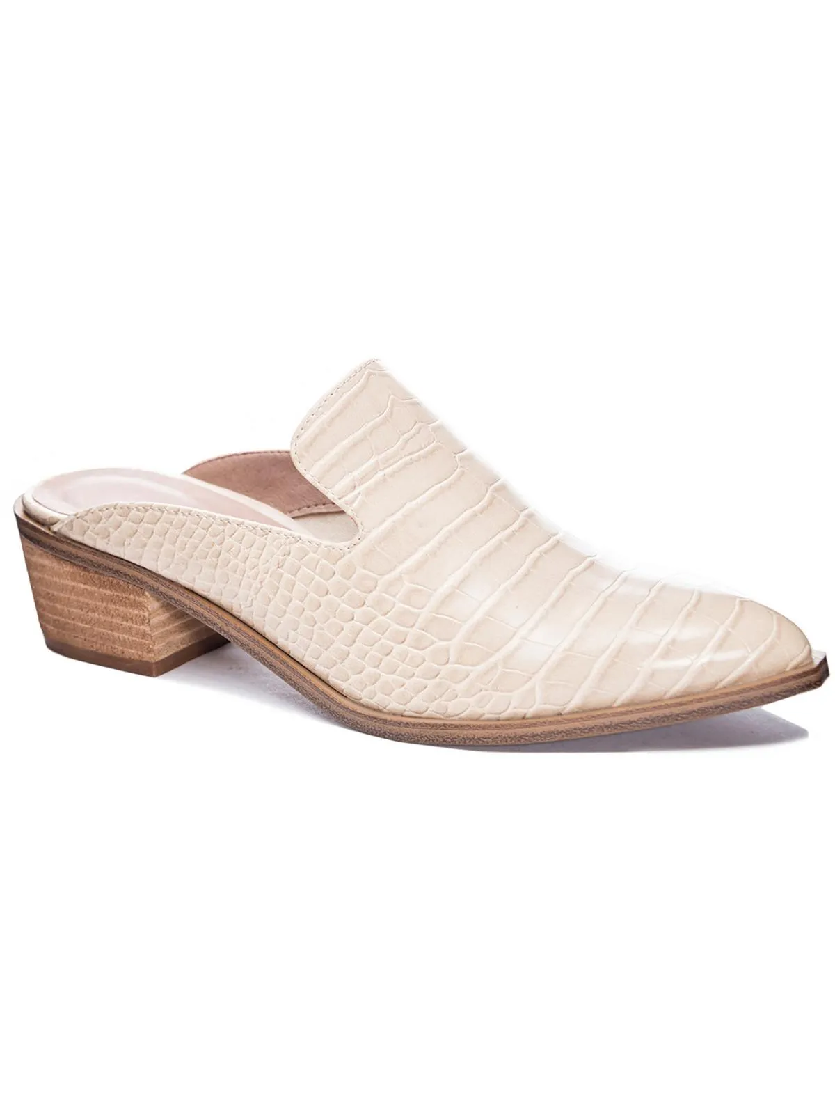 Marnie Womens Faux Leather Comfortable Mules
