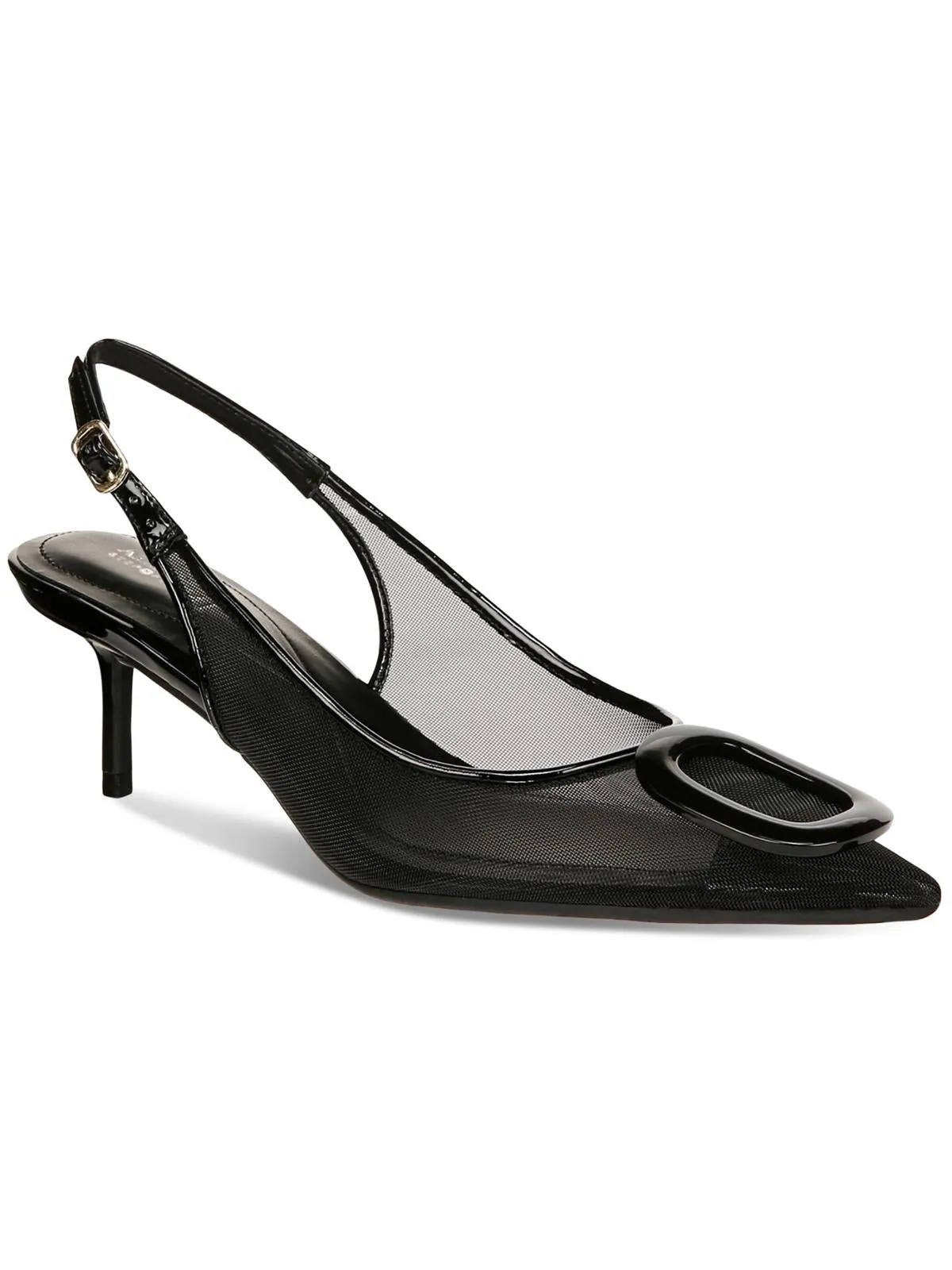 Marsella Womens Embellished Pointed Toe Slingback Heels