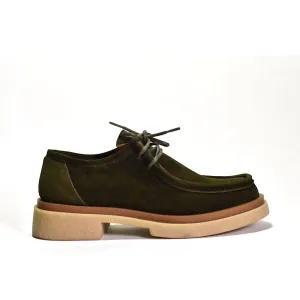 Maya Loafer In Military Suede
