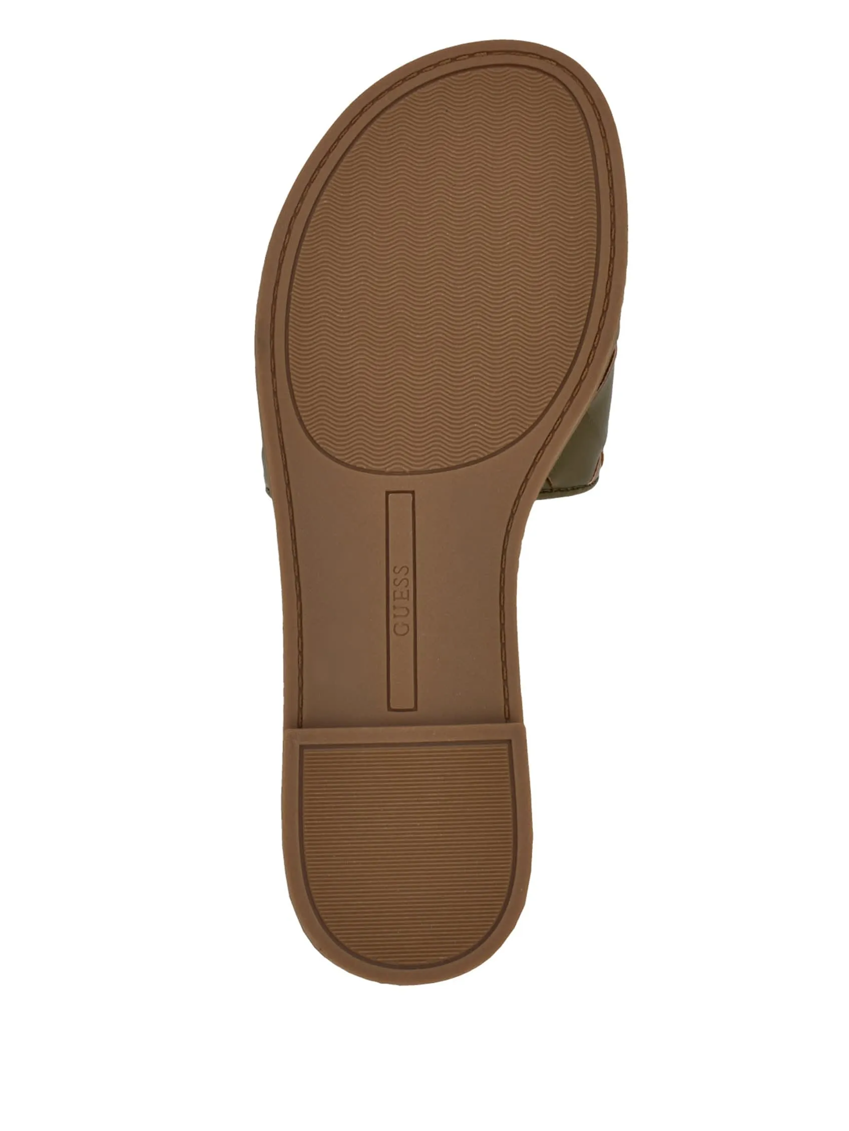 Meloria Faux-Leather Woven Slides