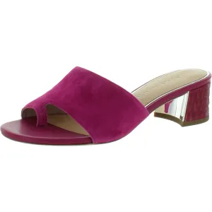 Melros Womens Toe Loop Dress Pumps
