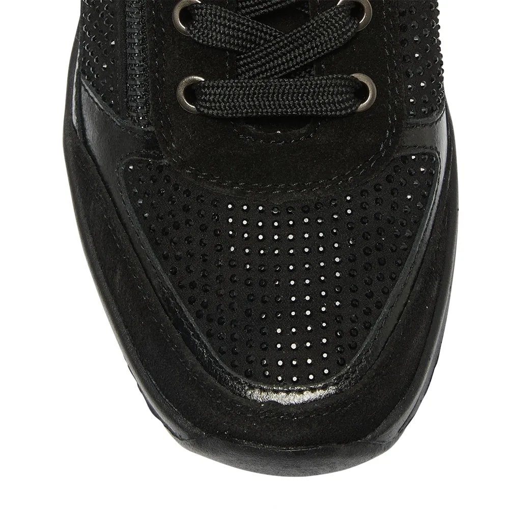 Miami Sneaker in Black Multi Leather