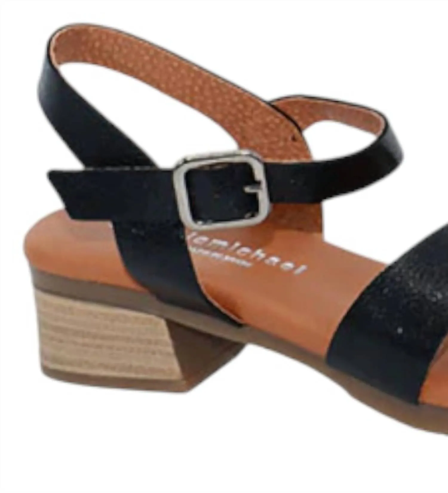 Mimi Sandal In Black Combo