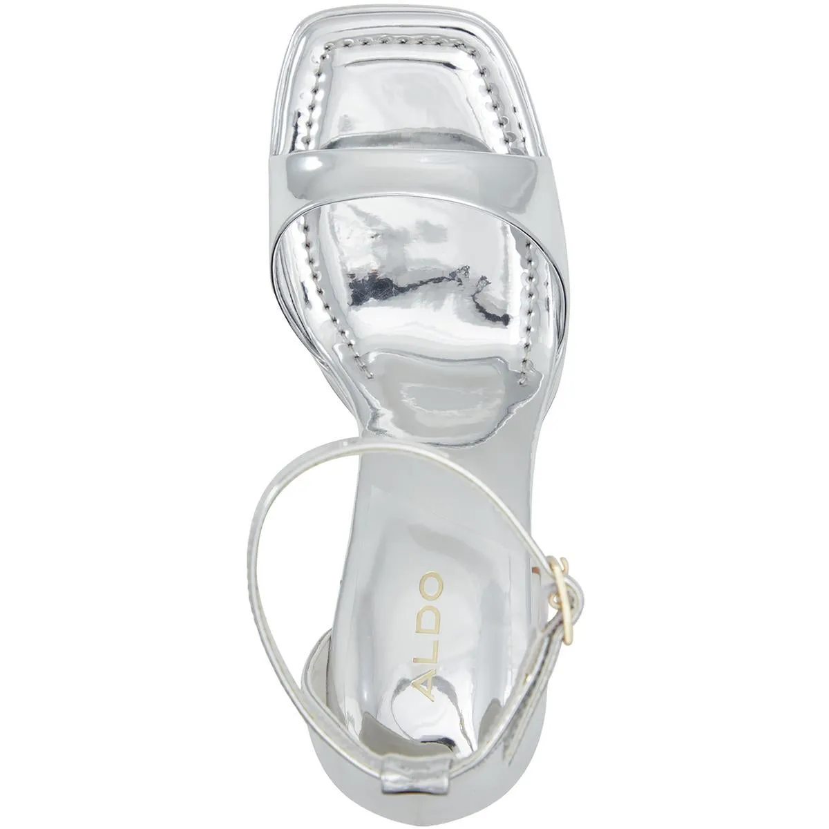 Montag Womens Strappy Man Made Block Heels
