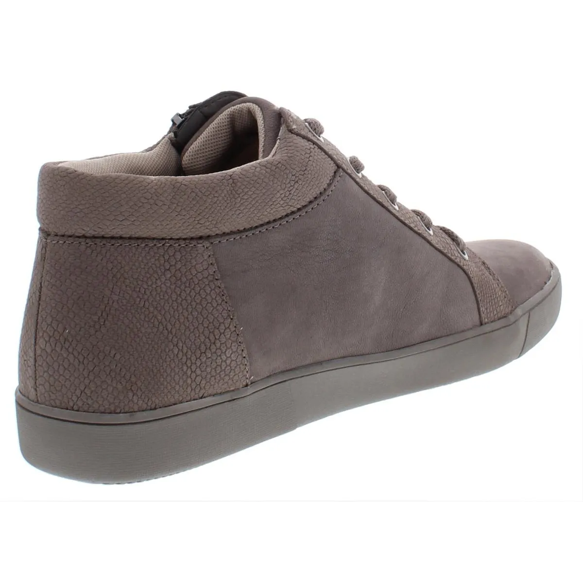 Motley Womens Embossed Leather Casual Shoes