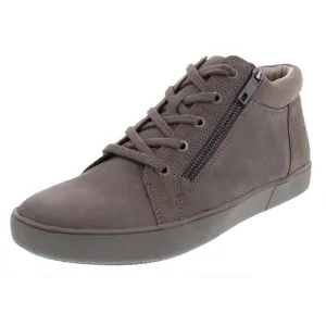Motley Womens Embossed Leather Casual Shoes