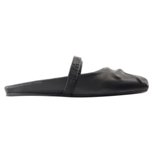 Mules - Marni - Leather - Black