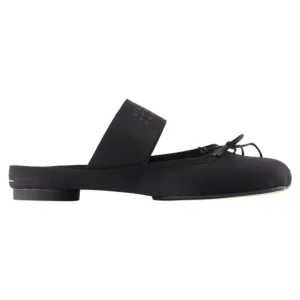 Mules - MM6 Maison Margiela - Synthetic - Black