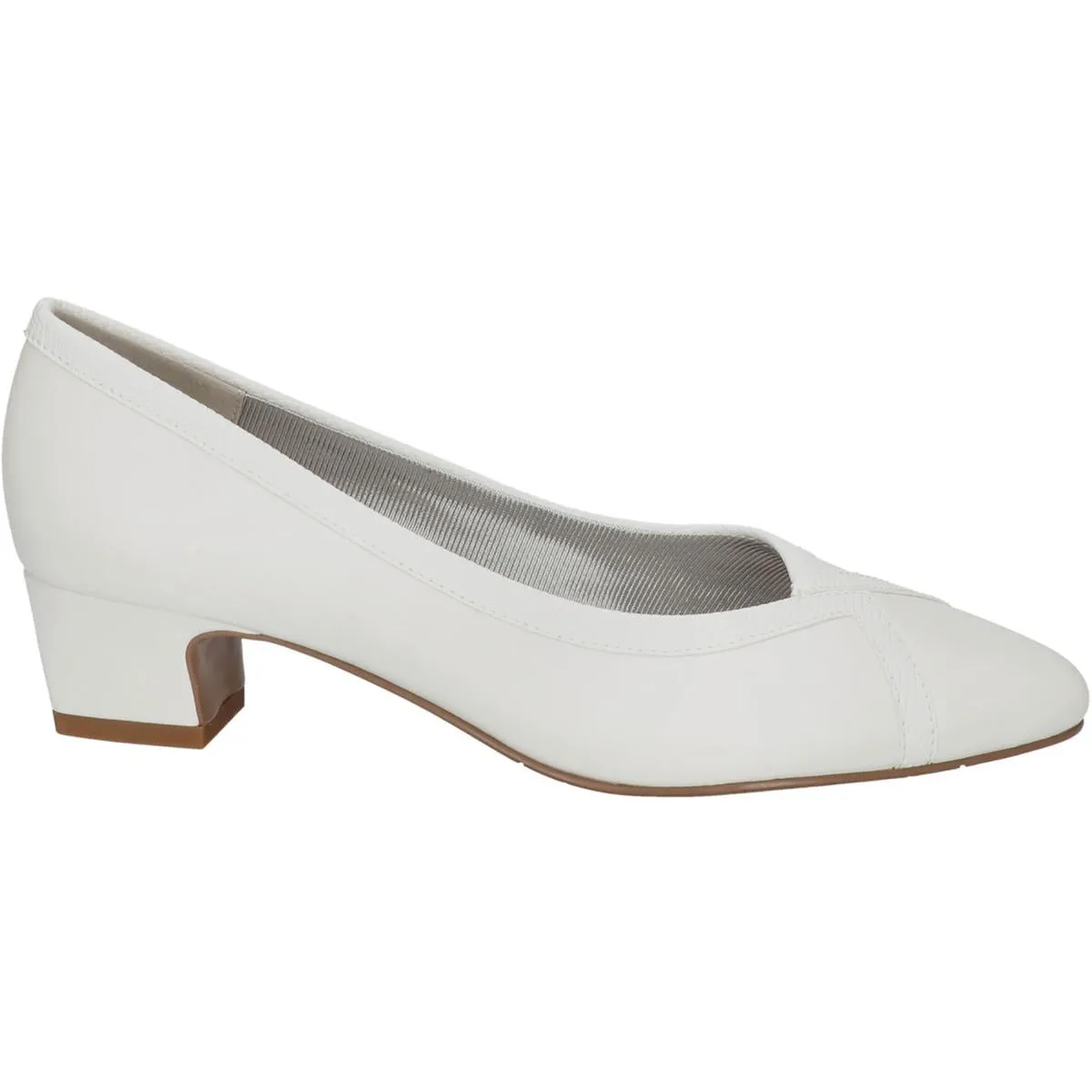 Myrtle Womens Padded Insole Faux Leather Pumps