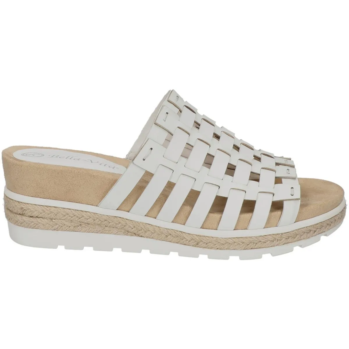 Oaklynn Womens Leather Espadrille Platform Sandals