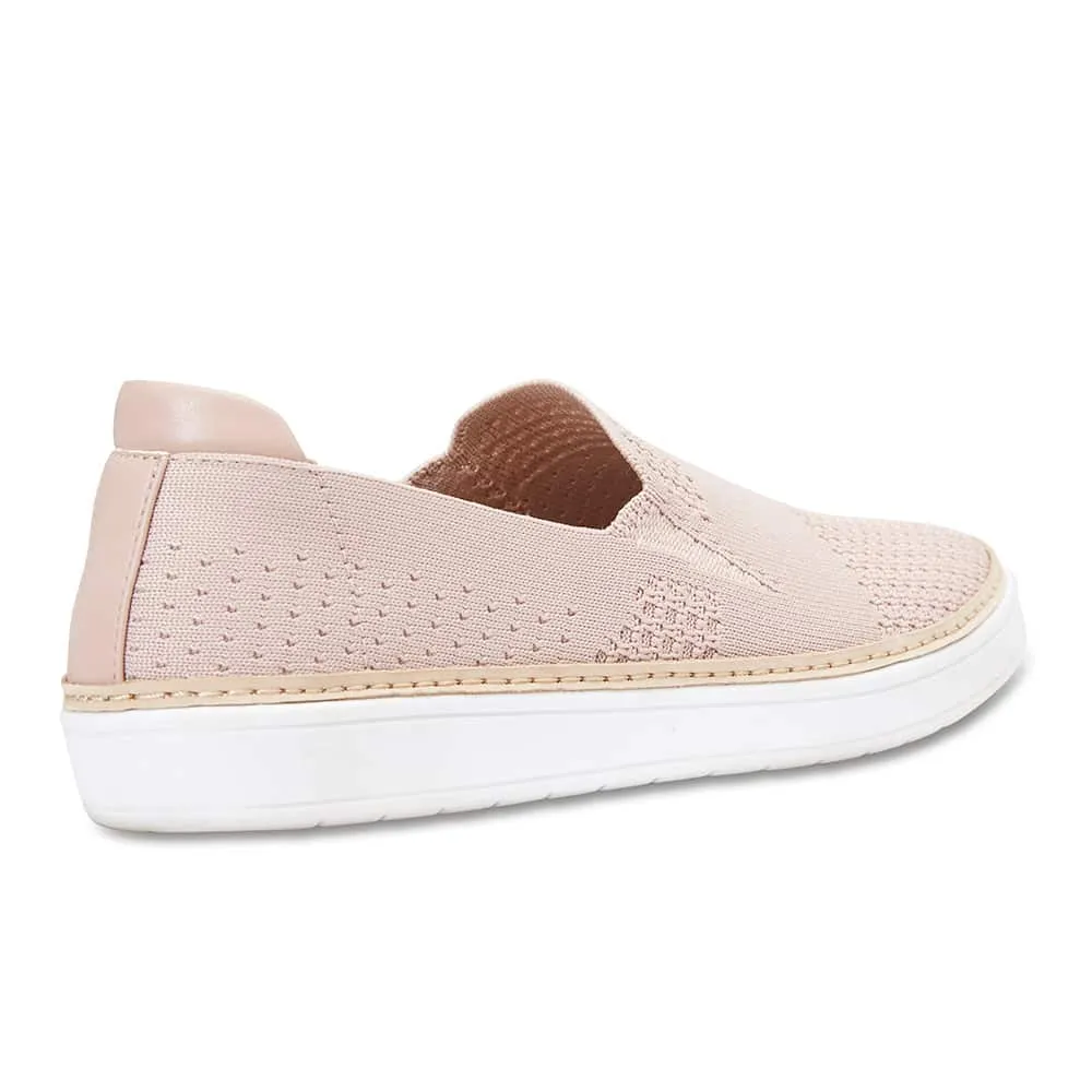 Onyx Loafer in Blush Fabric
