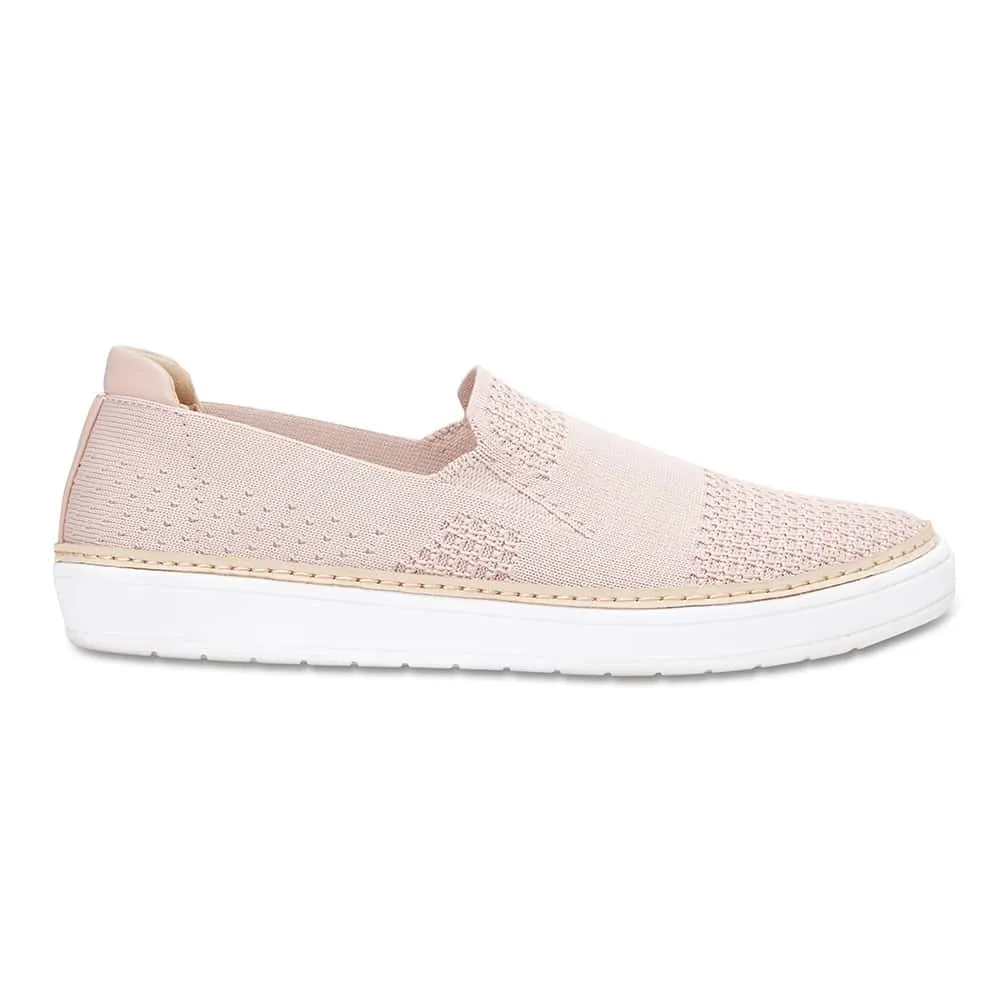 Onyx Loafer in Blush Fabric