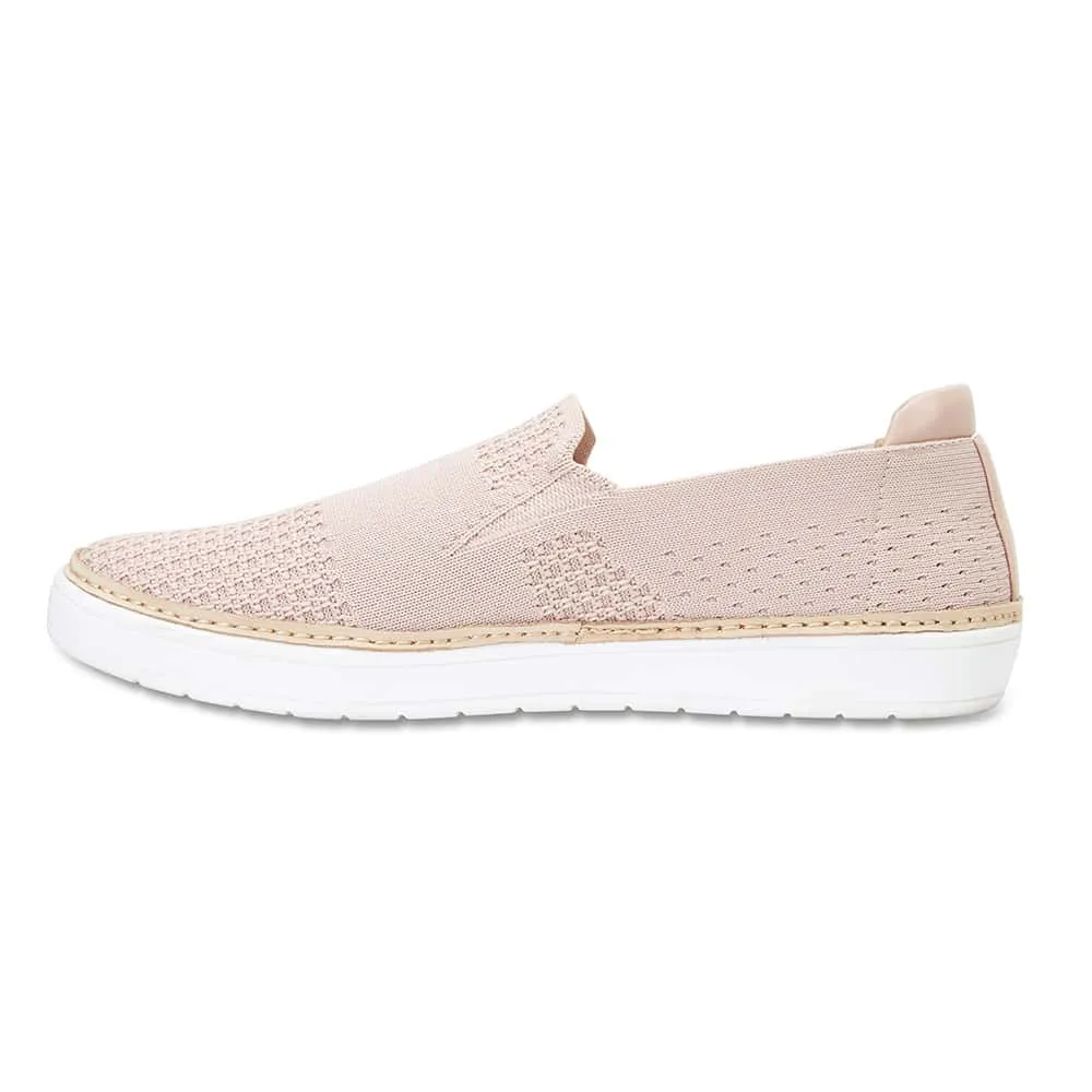 Onyx Loafer in Blush Fabric