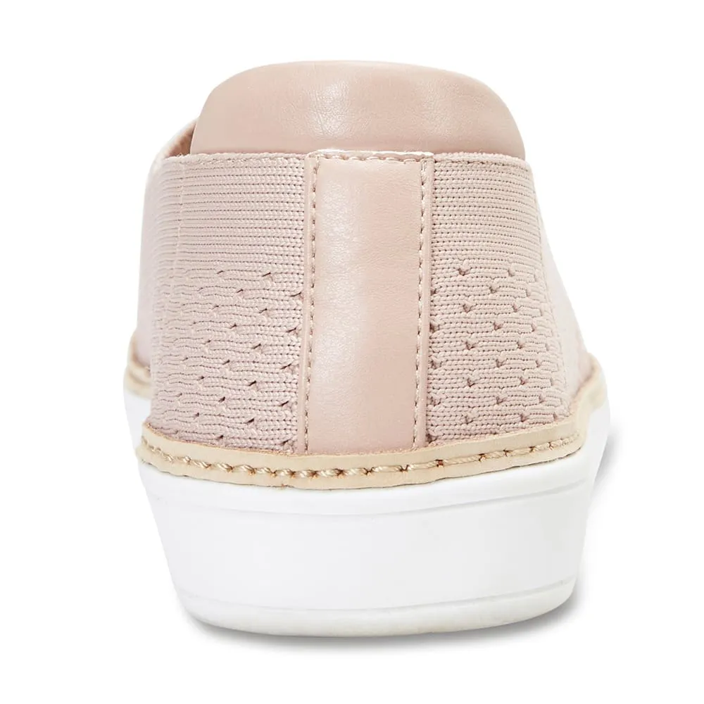 Onyx Loafer in Blush Fabric