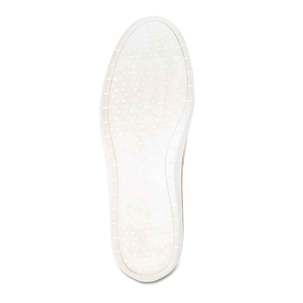 Onyx Loafer in Blush Fabric