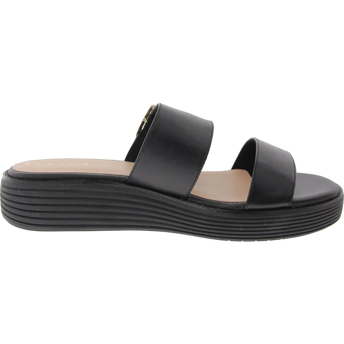 Originalgrand Womens Adjustable Faux Leather Platform Sandals