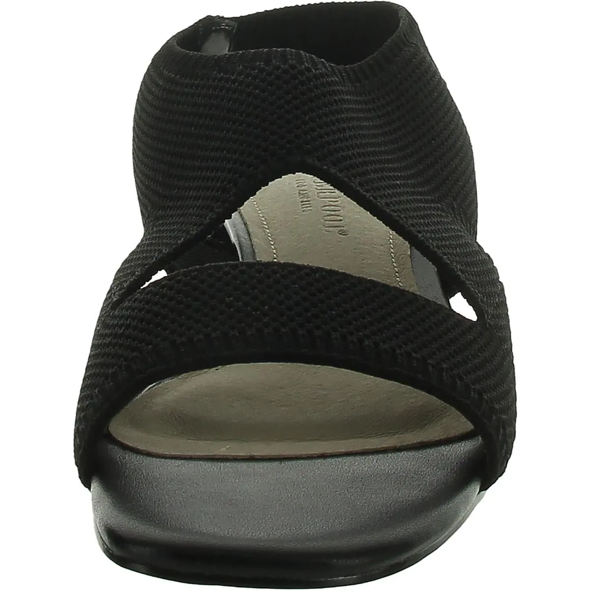 Pacific Womens Square Toe Slip On Slingback Sandals