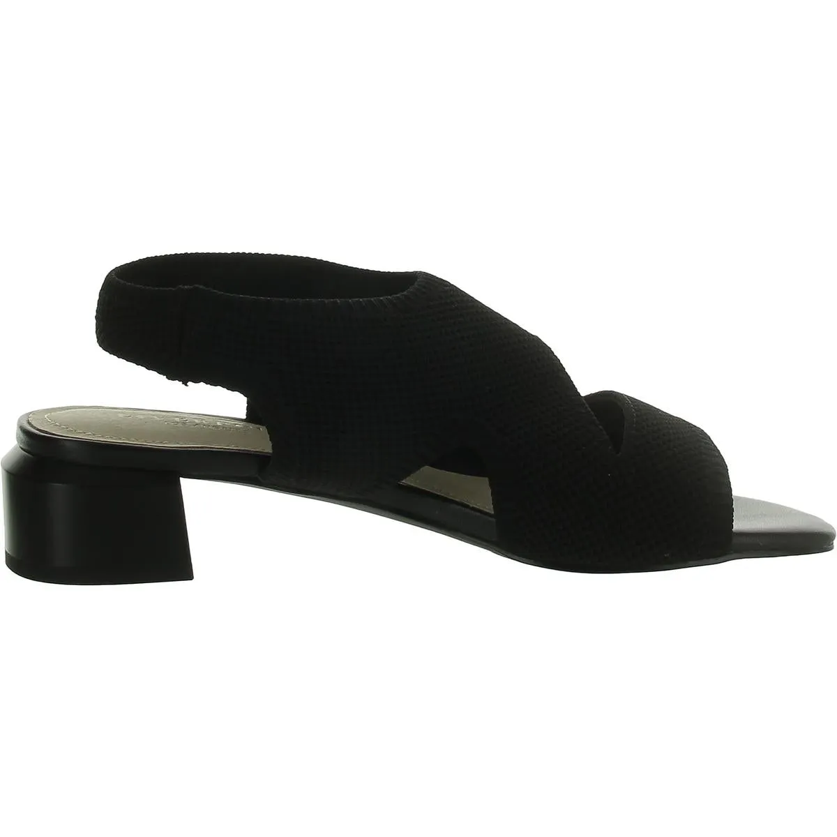 Pacific Womens Square Toe Slip On Slingback Sandals