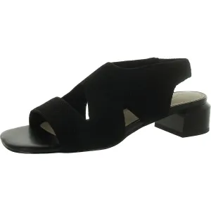 Pacific Womens Square Toe Slip On Slingback Sandals