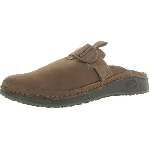 Paonia Clog  Womens Leather Slip On Clogs