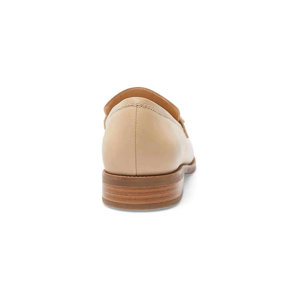 Paragon Loafer in Nude Leather