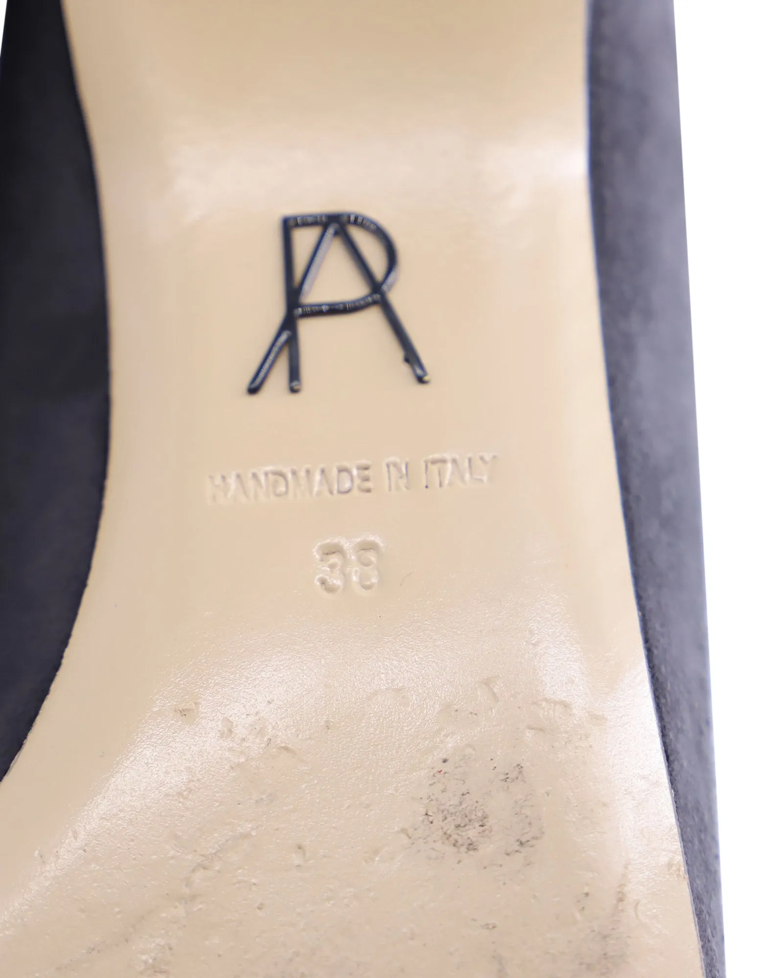 Paul Andrew Ballet Flats in Grey Suede