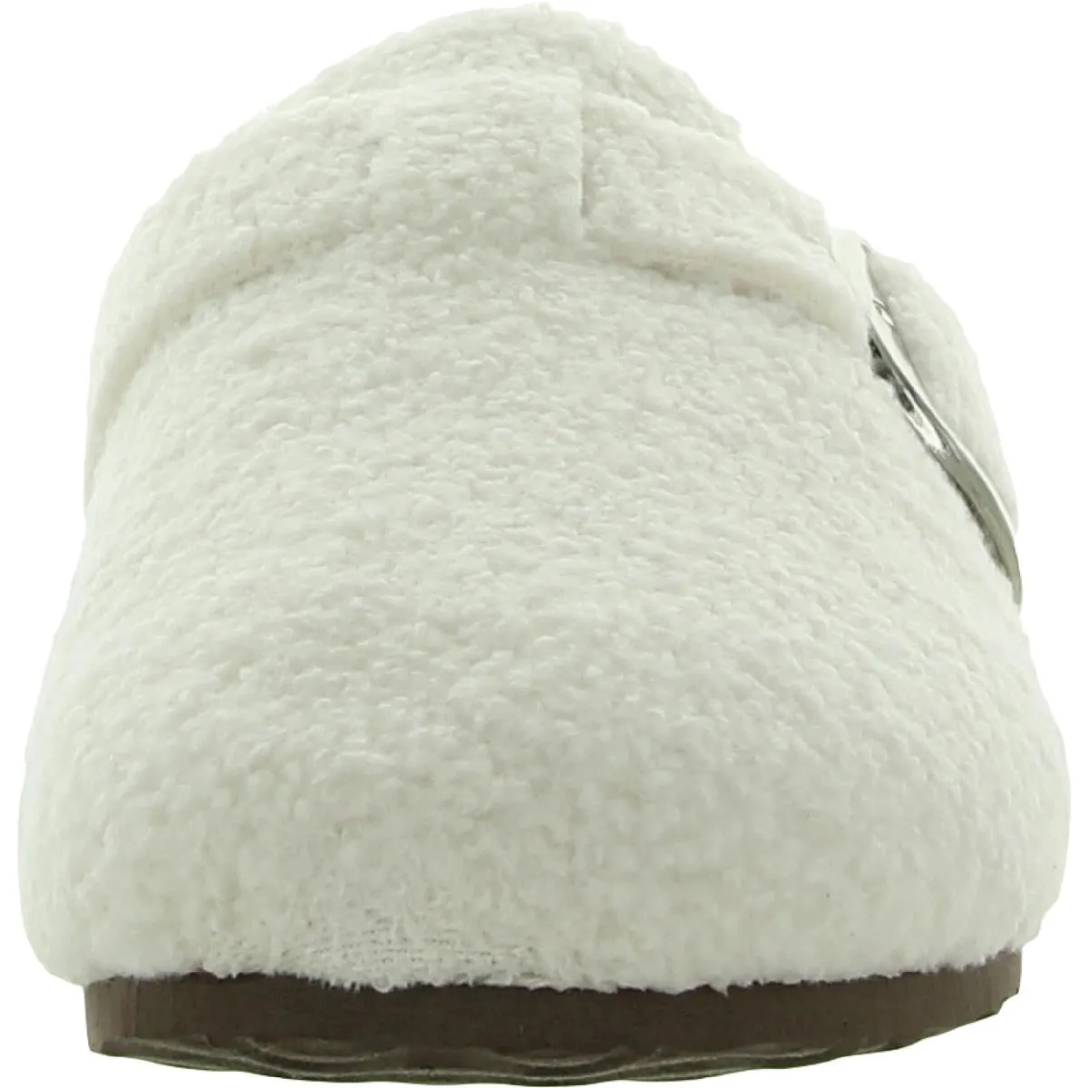 Peony-S Womens Faux Fur Slip On Clogs