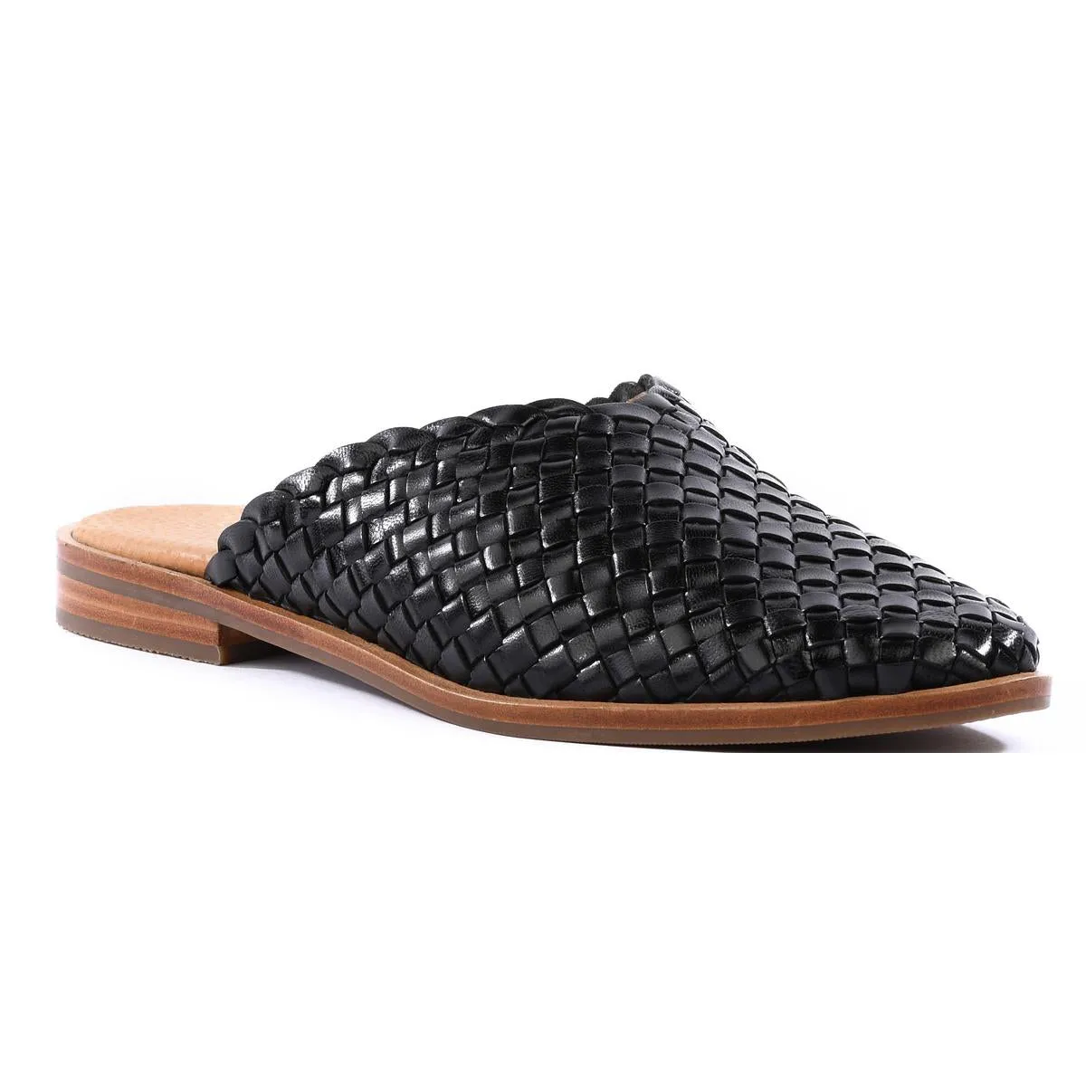 Places To Go Womens Leather Slip On Mules