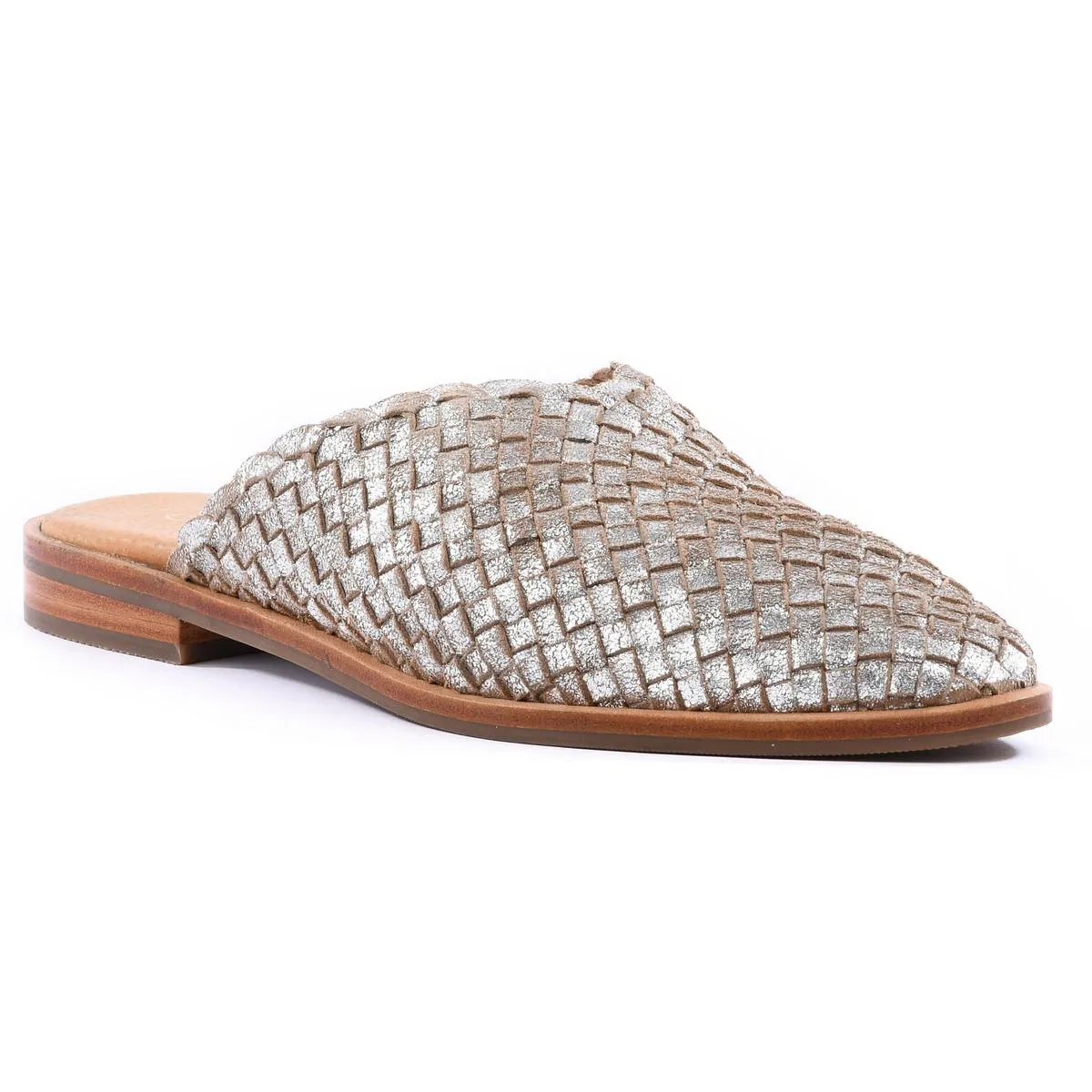 Places To Go Womens Leather Slip On Mules