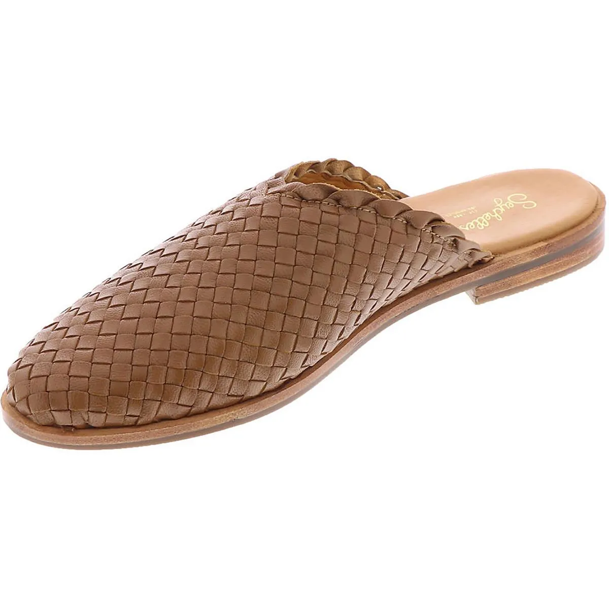 Places To Go Womens Leather Slip On Mules