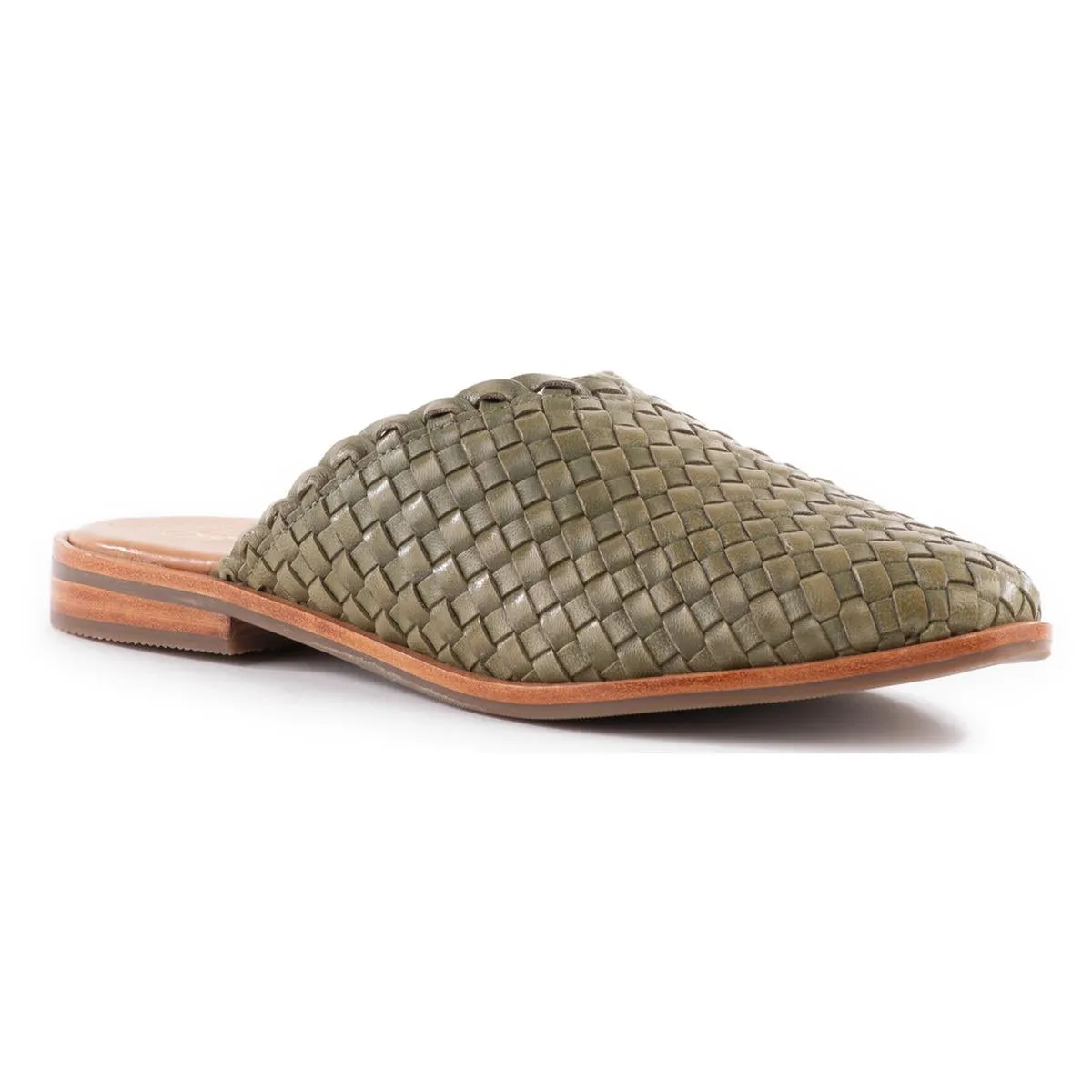 Places To Go Womens Leather Slip On Mules