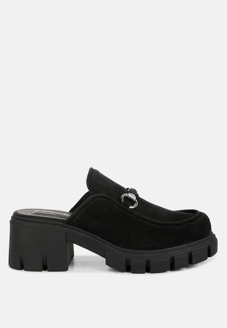 prosper velvet slip on mules