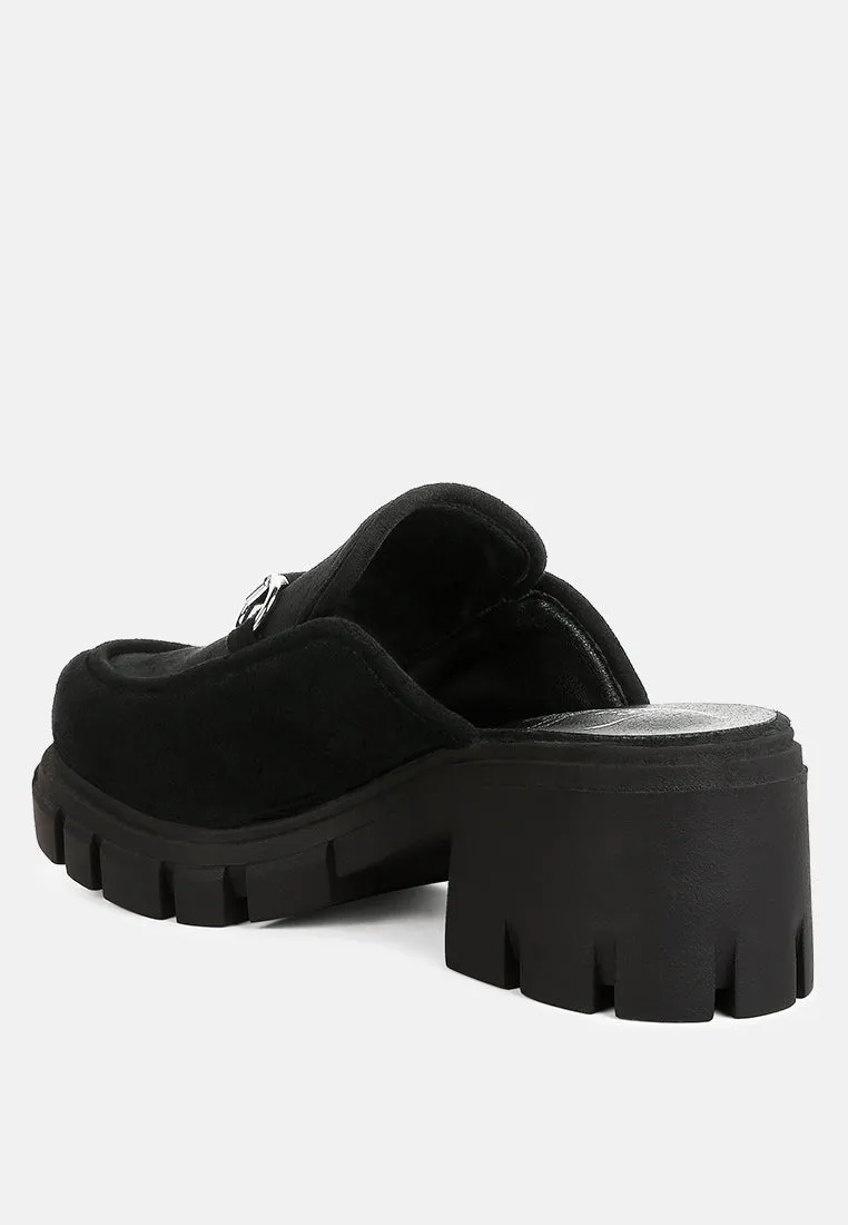 prosper velvet slip on mules