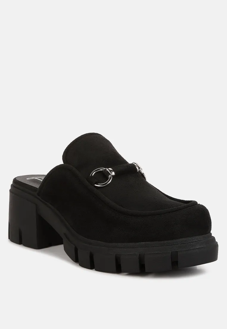 prosper velvet slip on mules