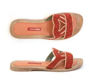 Queen Gobi Slide In Orange