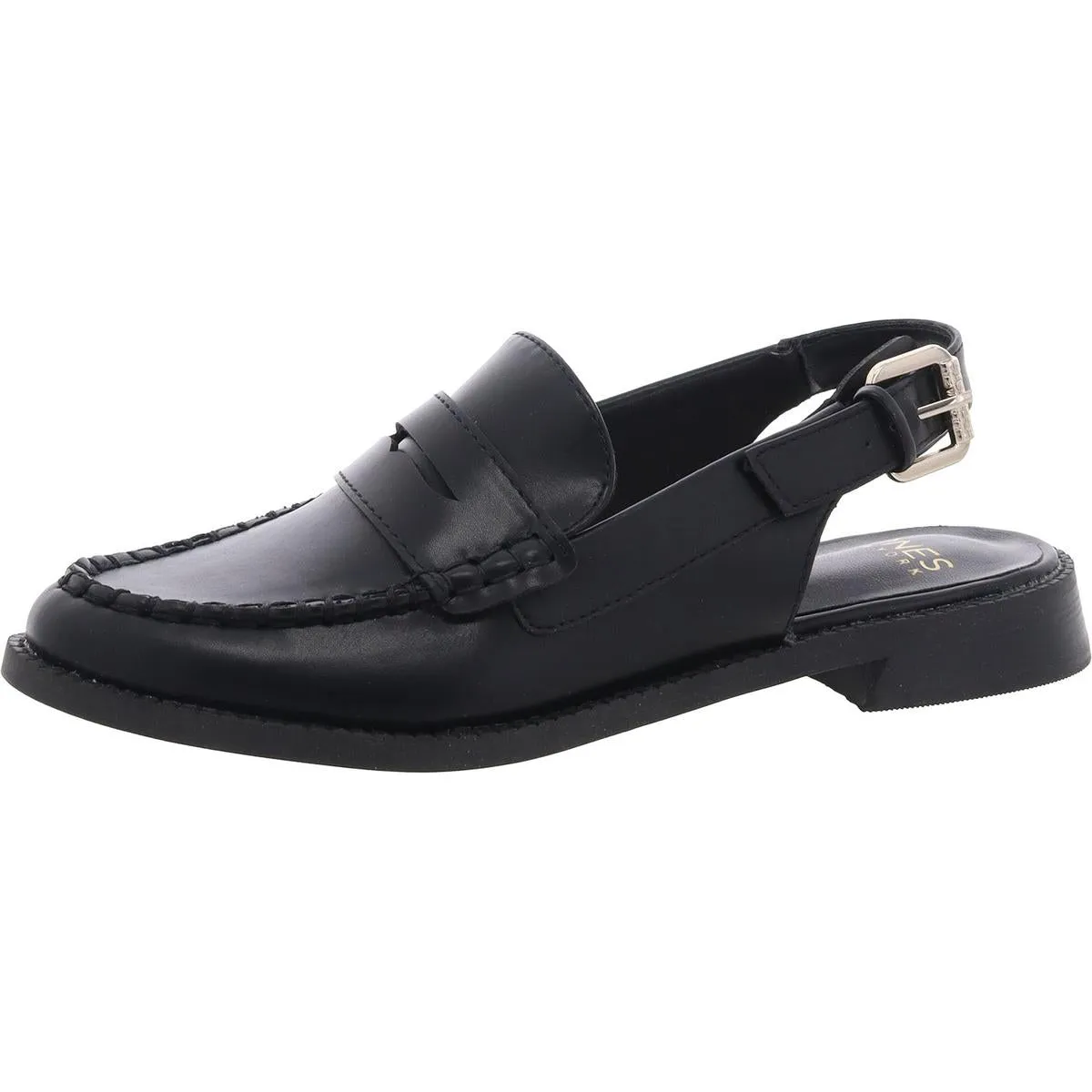 Renaud Womens Faux Leather Mules Slingbacks