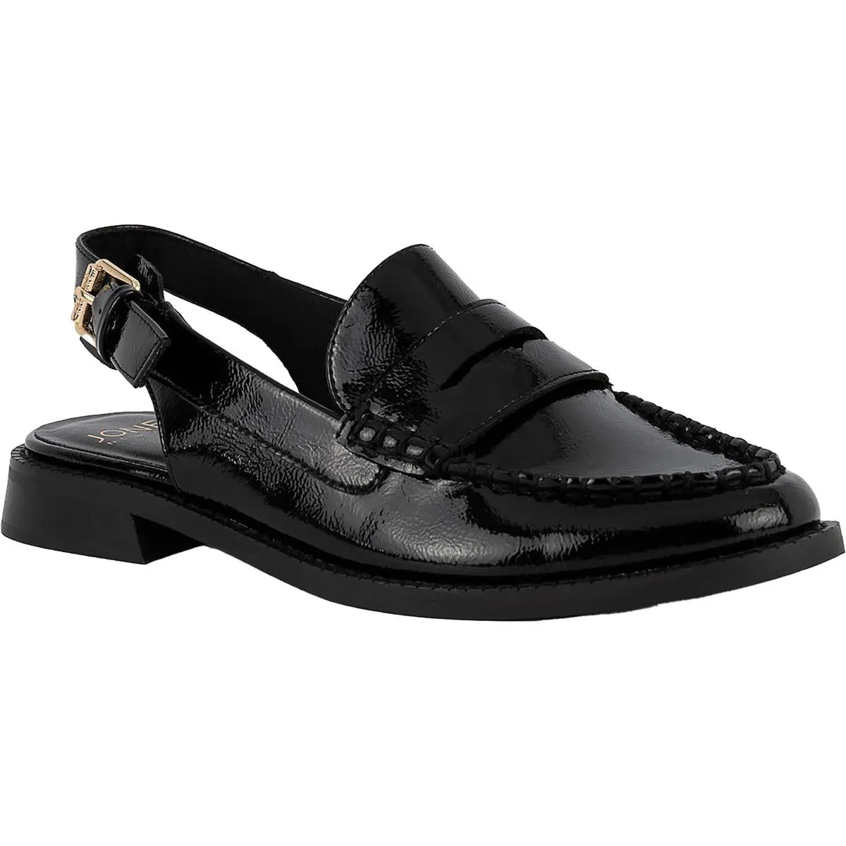 Renaud Womens Faux Leather Mules Slingbacks