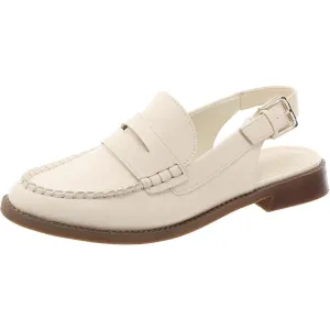 Renaud Womens Faux Leather Mules Slingbacks